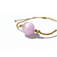 Kunzite Minimalist Bracelet - Positivity