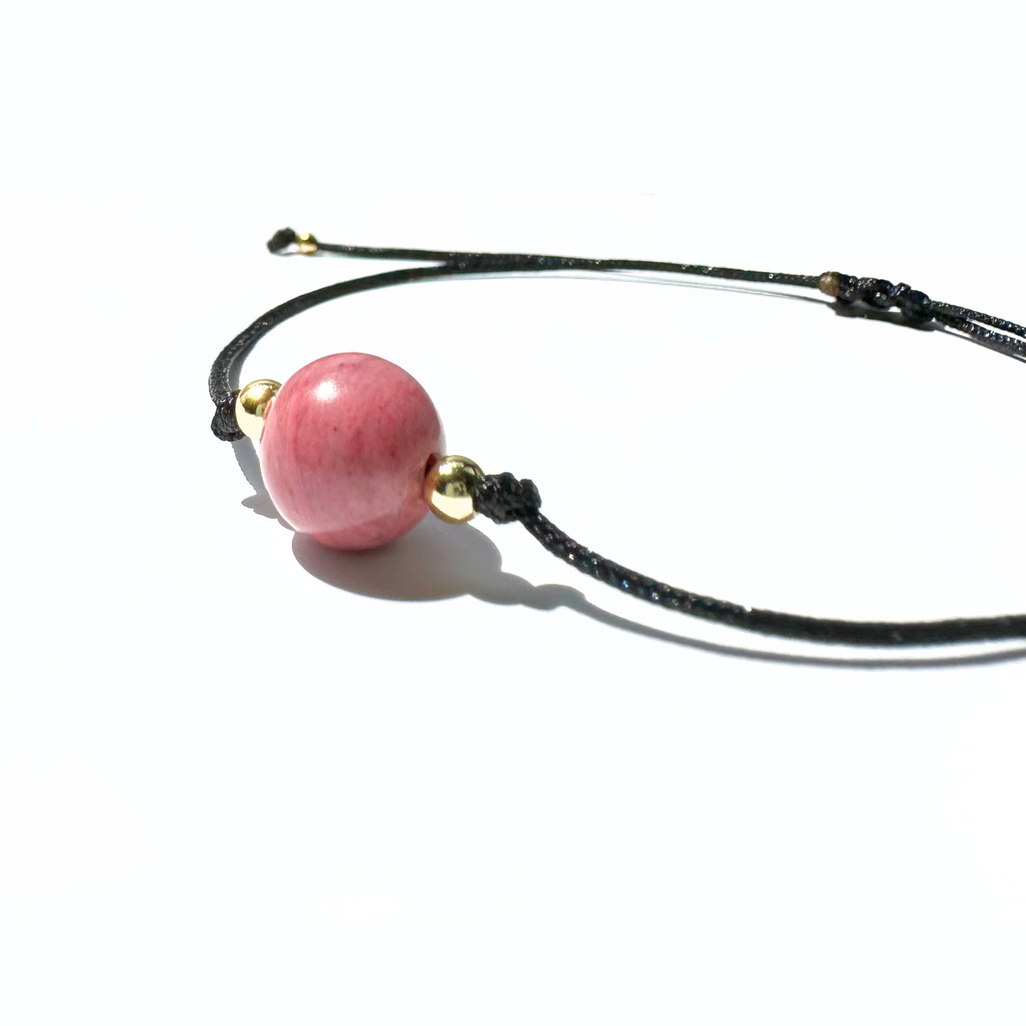 Rhodonite Minimalist Bracelet - Enhances