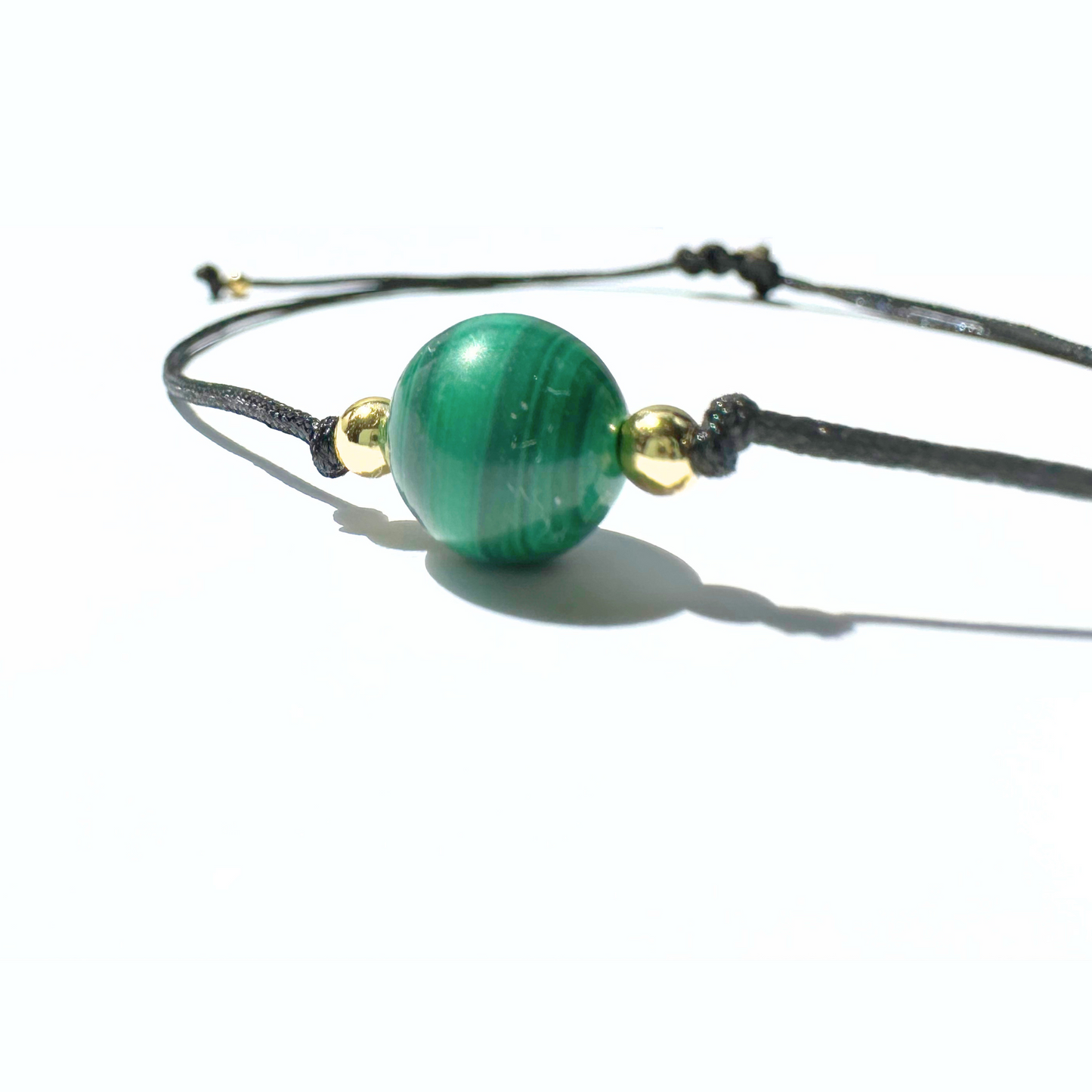 Malachite Minimalist Bracelet - Fortune