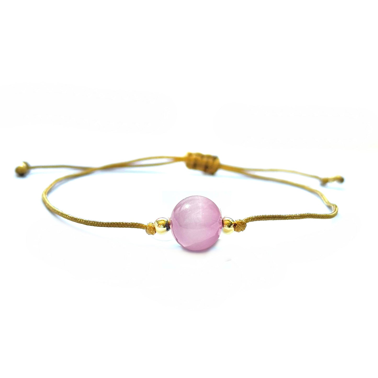 Kunzite Minimalist Bracelet - Positivity