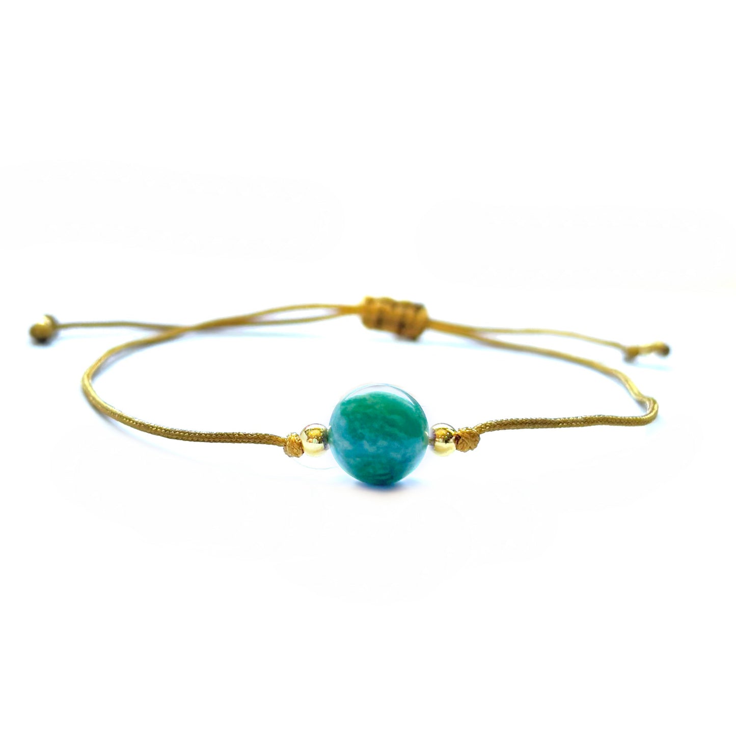 African Jade Minimalist Bracelet - Abundance