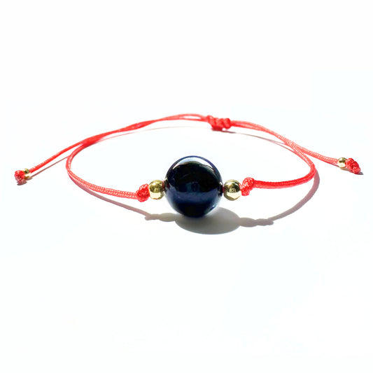 Black Tourmaline Minimalist Bracelet - Karmic