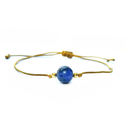 Sodalite Minimalist Bracelet - Creativity