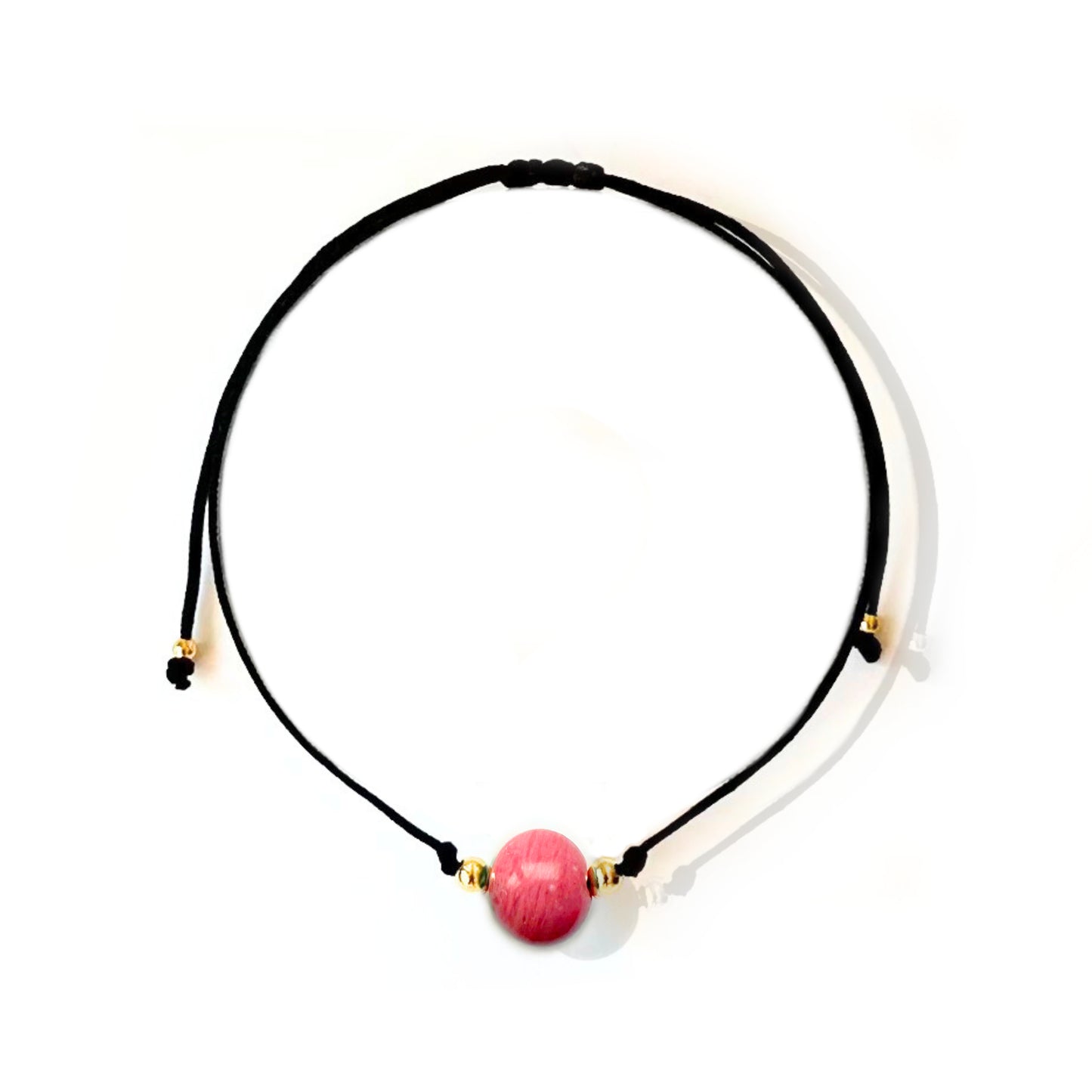 Rhodonite Minimalist Bracelet - Enhances