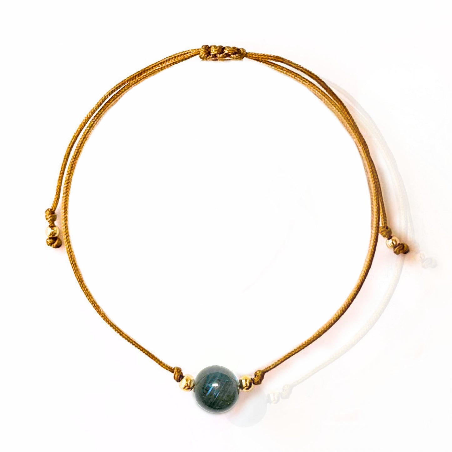 Labradorite Minimalist Bracelet - Imagination