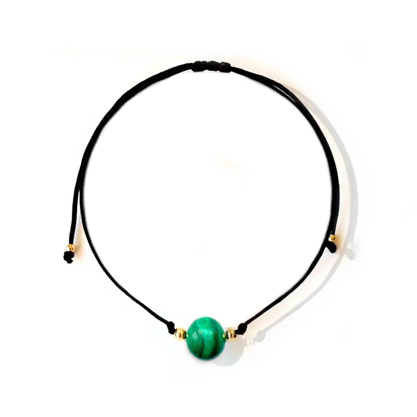 Malachite Minimalist Bracelet - Fortune