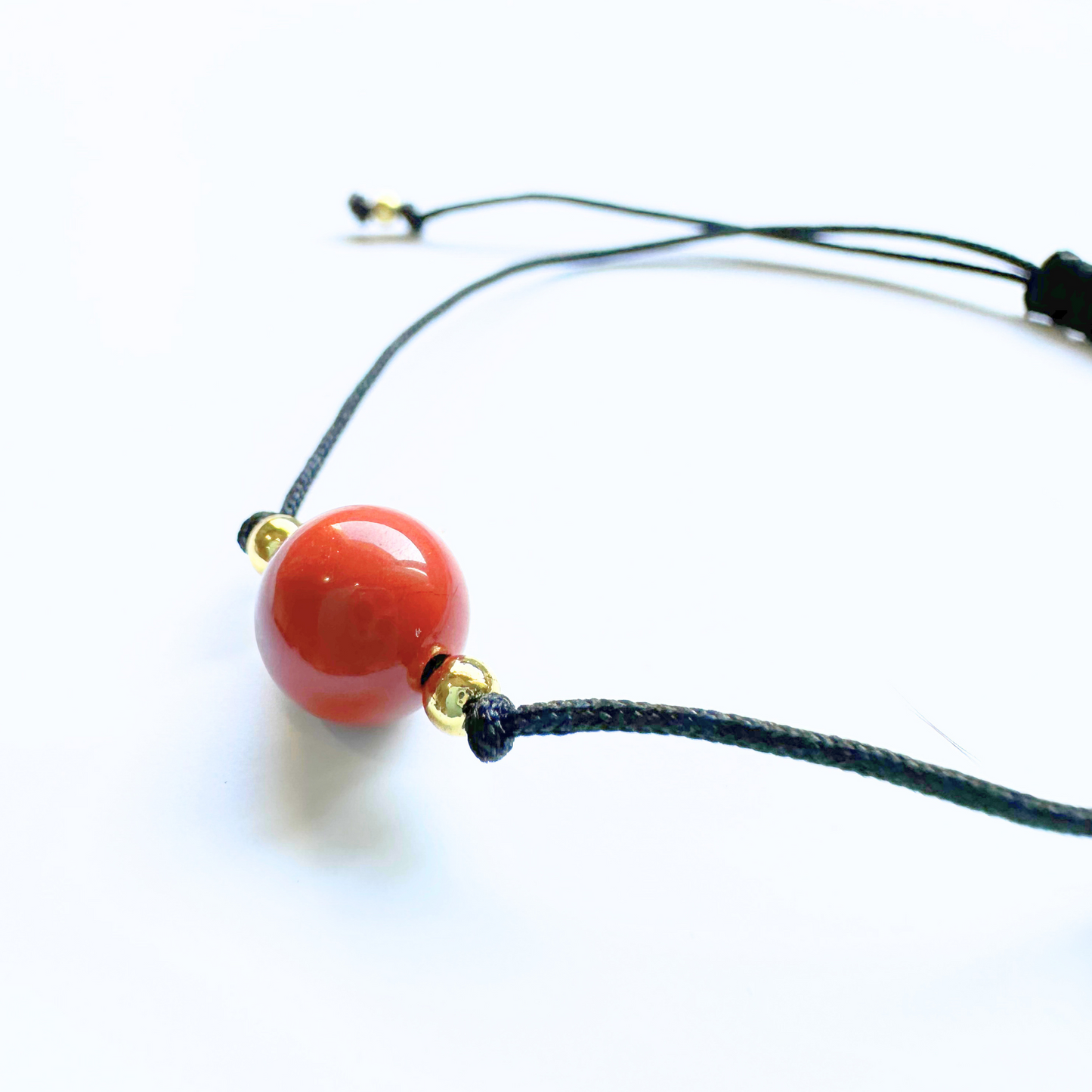 Red Jasper Minimalist Bracelet - Protection