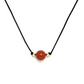 Red Jasper Minimalist Necklace - Protection