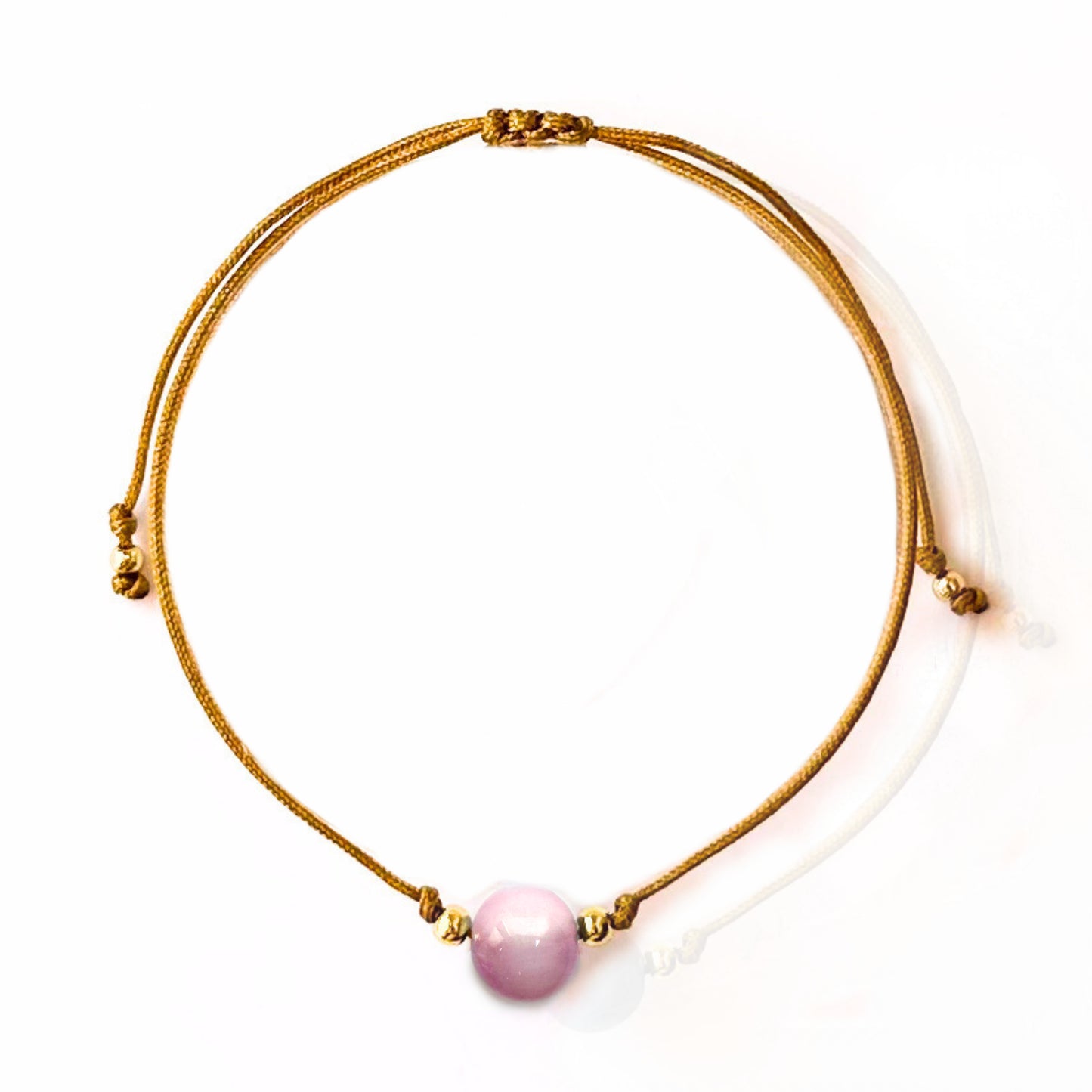 Kunzite Minimalist Bracelet - Positivity