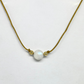 Moonstone Minimalist Necklace - New beginnings