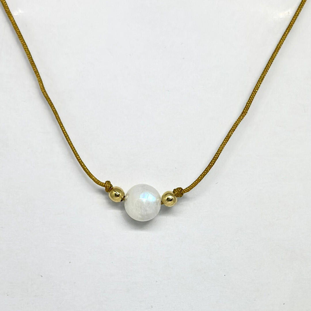 Moonstone Minimalist Necklace - New beginnings