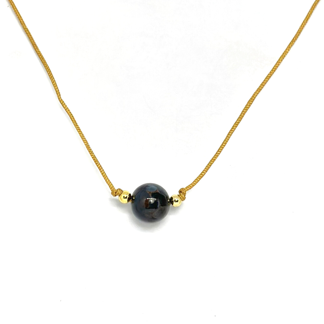 Pietersite Minimalist Necklace - Empowerment