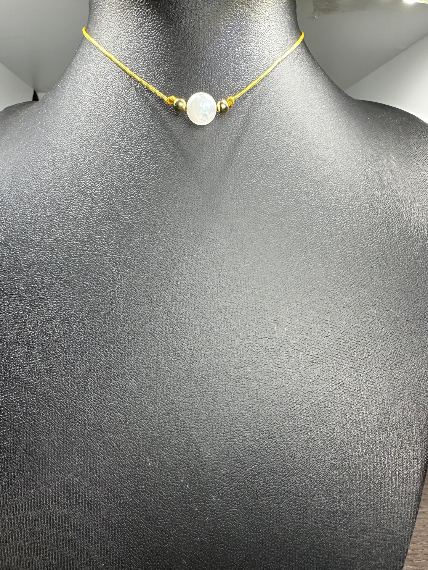 Moonstone Minimalist Necklace - New beginnings