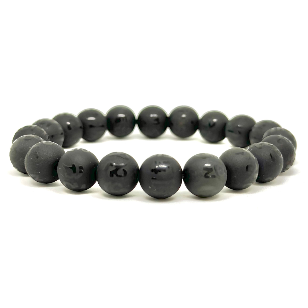 Obsidian Minimalist Bracelet - Problem Solving