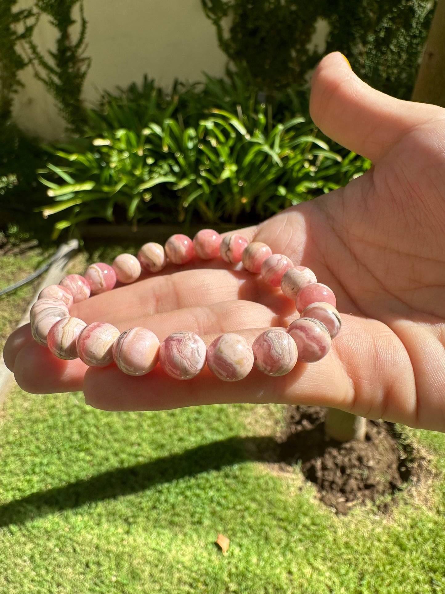 Rhodochrosite Bracelet - Friendship