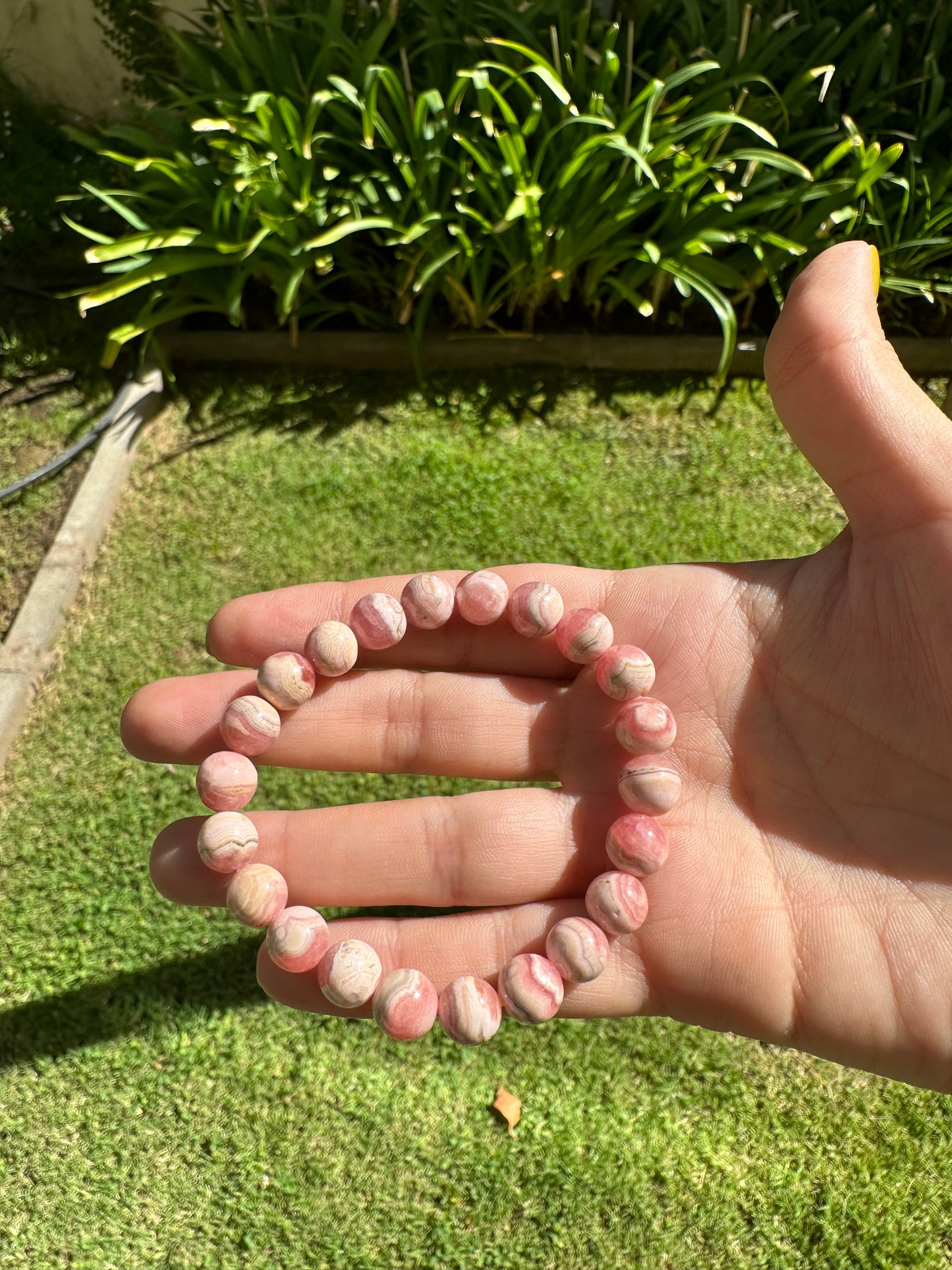 Rhodochrosite Bracelet - Friendship