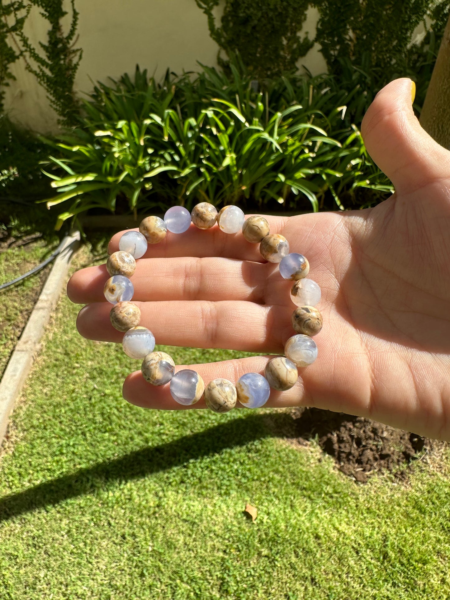 Chalcedony Bracelet - Self Trust