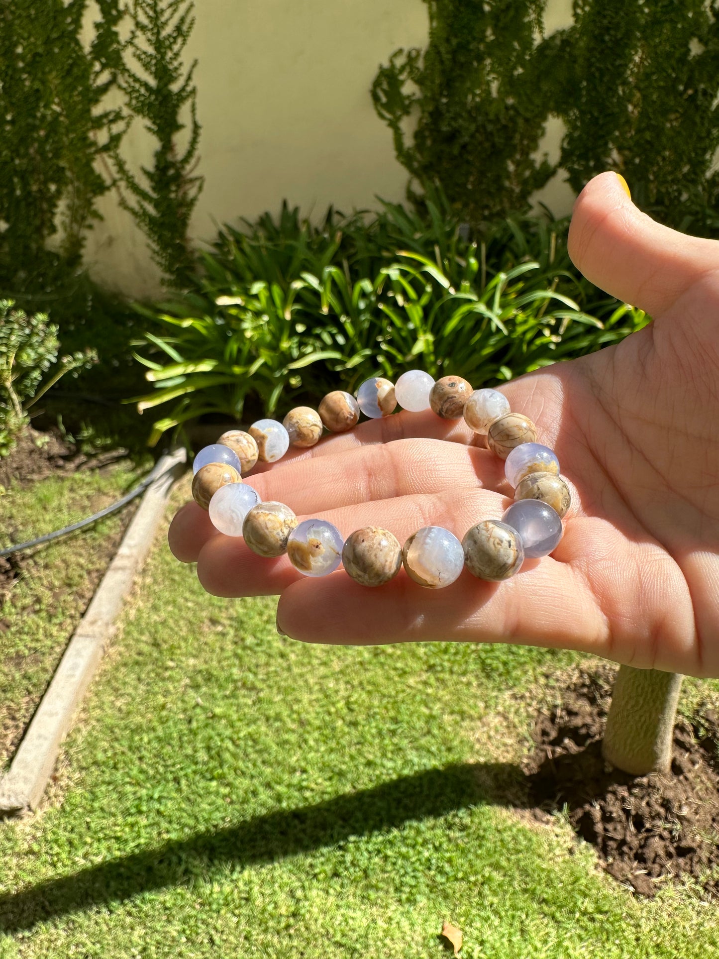 Chalcedony Bracelet - Self Trust