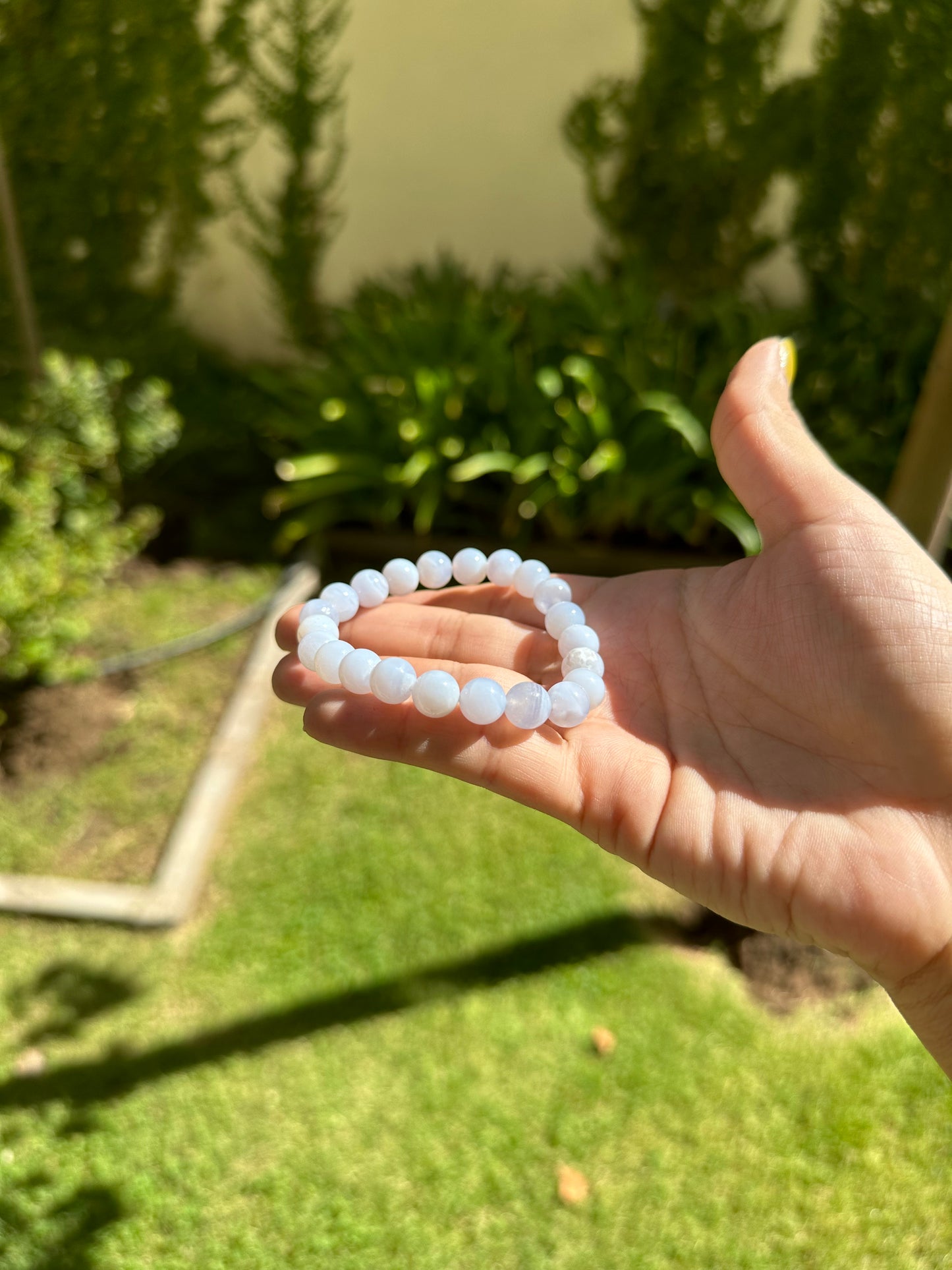 Chalcedony Bracelet - Self Trust