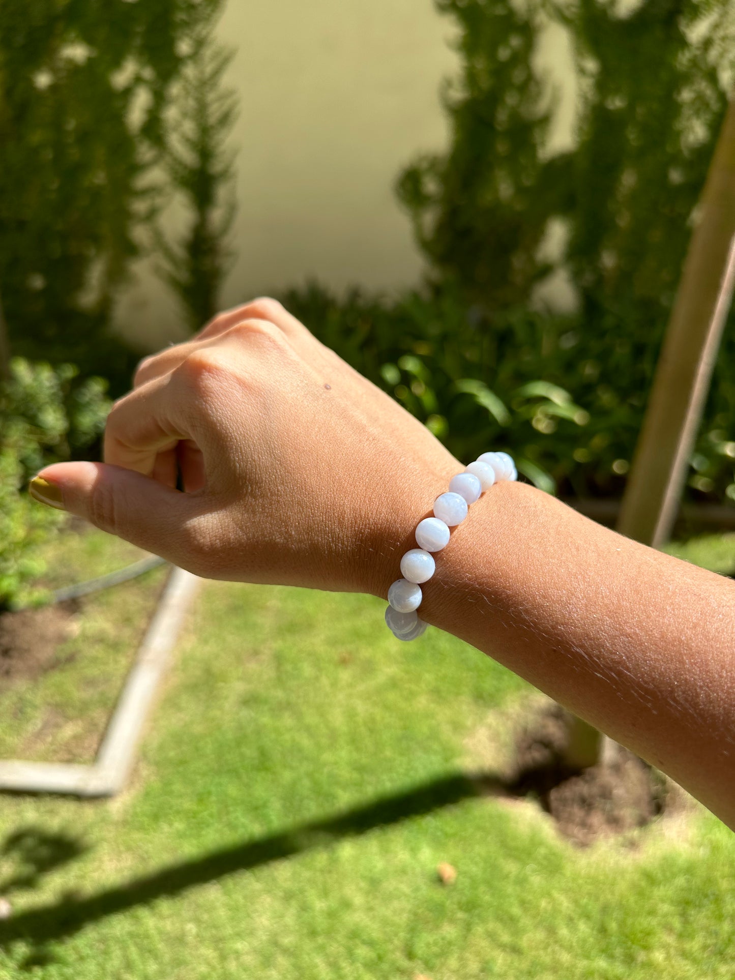 Chalcedony Bracelet - Self Trust