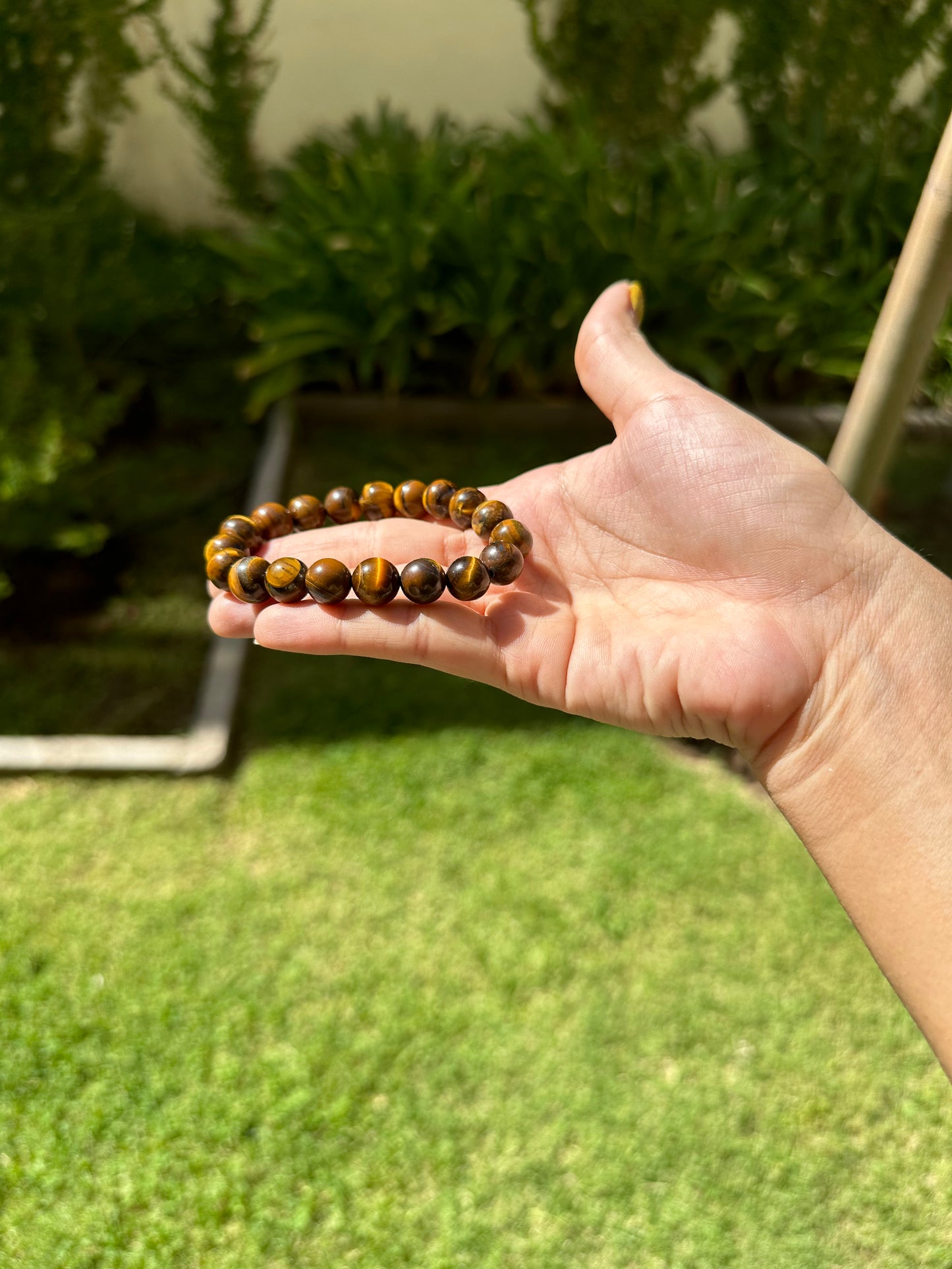 Tiger Eye Minimalist Bracelet - Money