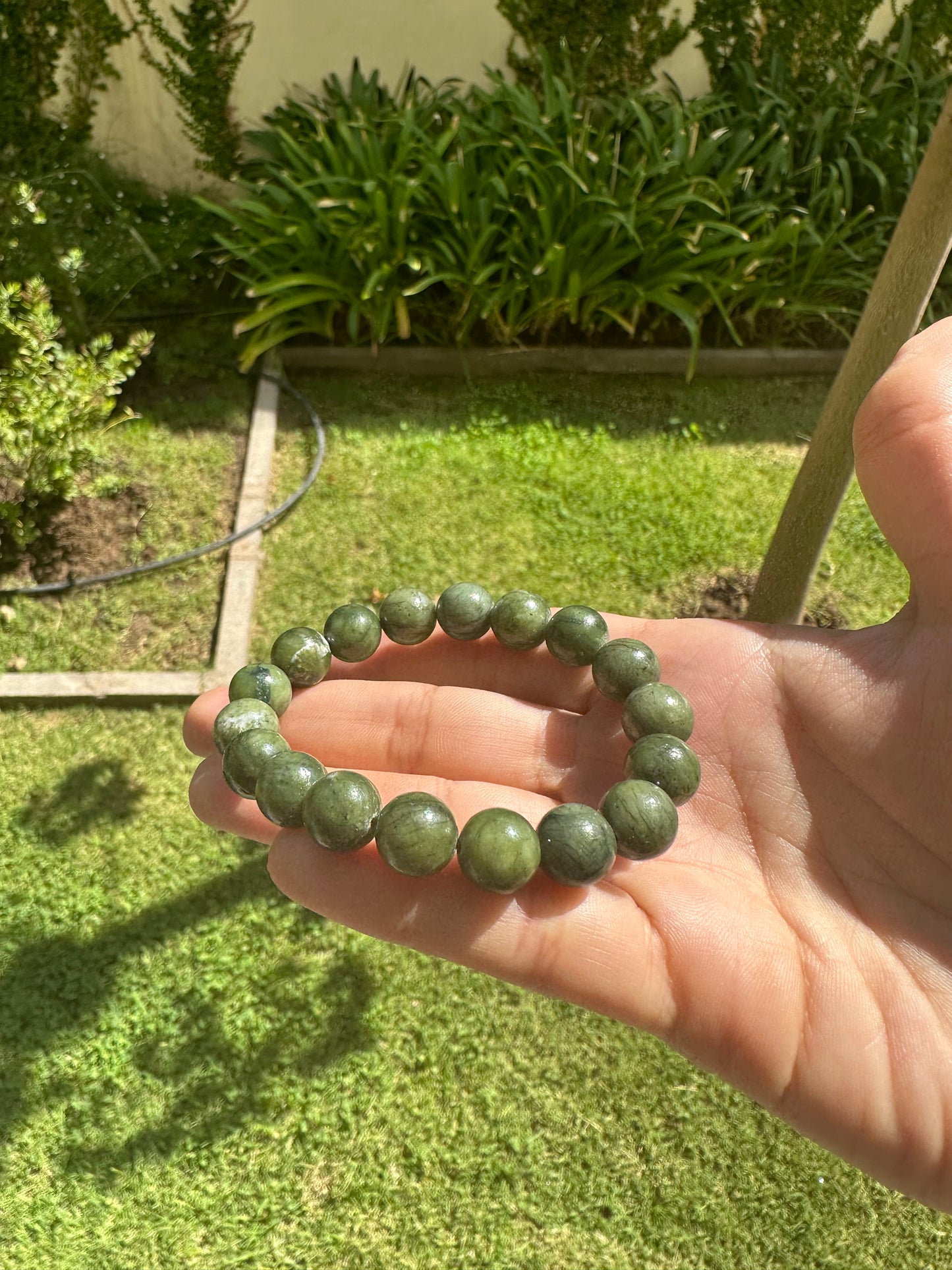 African Jade Bracelet - Abundance