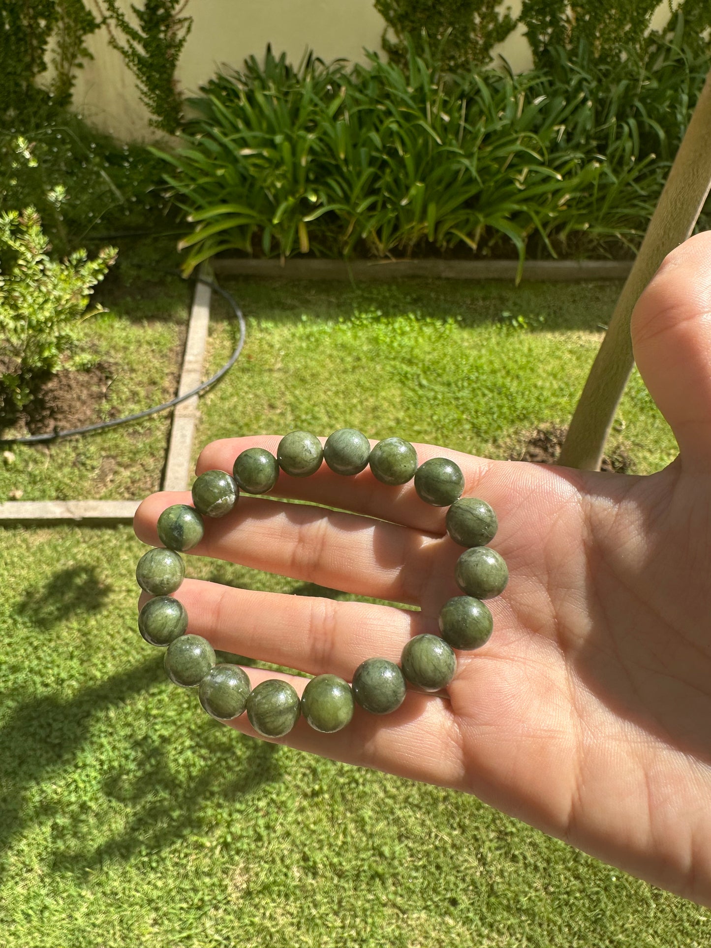 African Jade Bracelet - Abundance