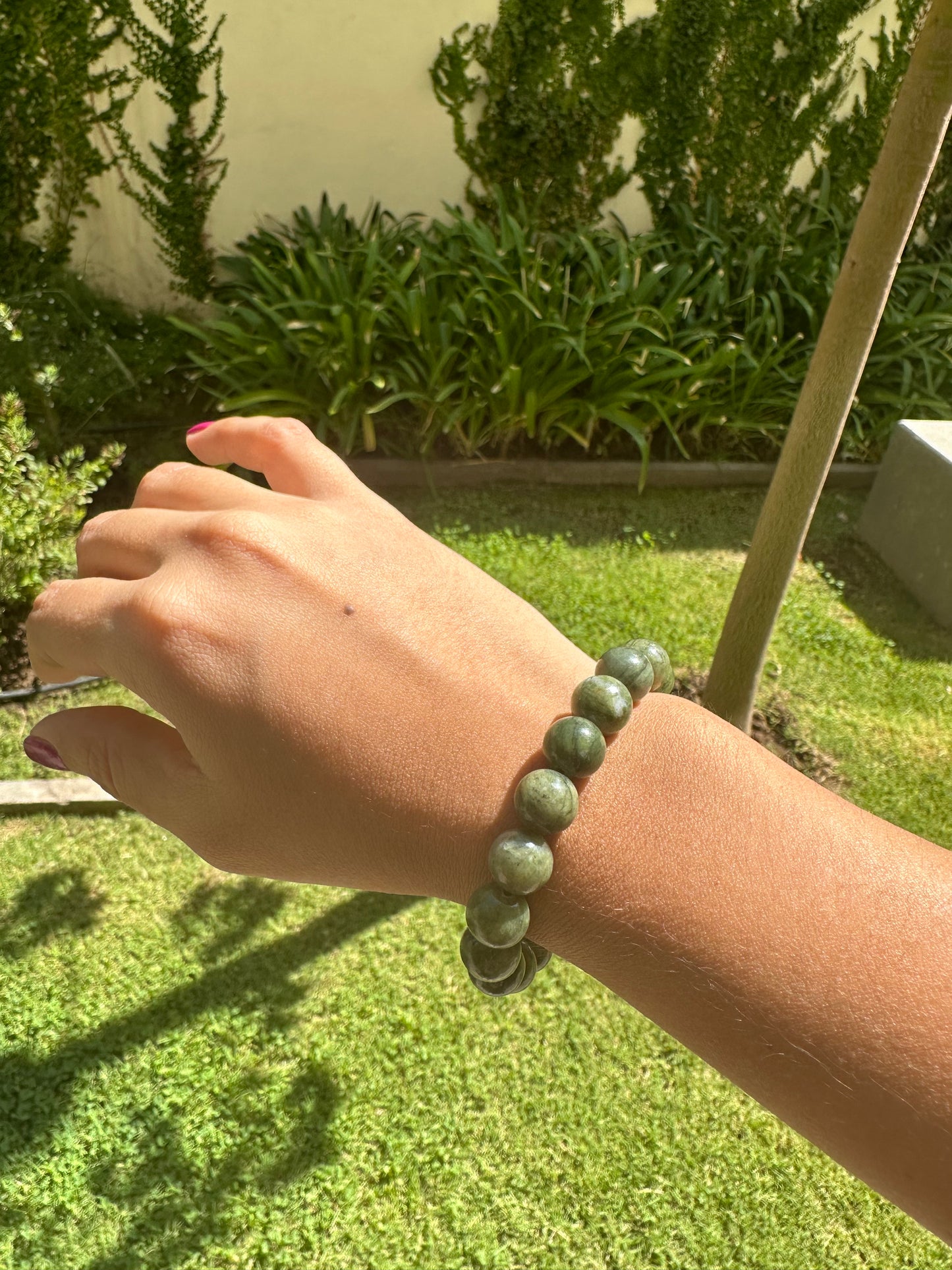 African Jade Bracelet - Abundance