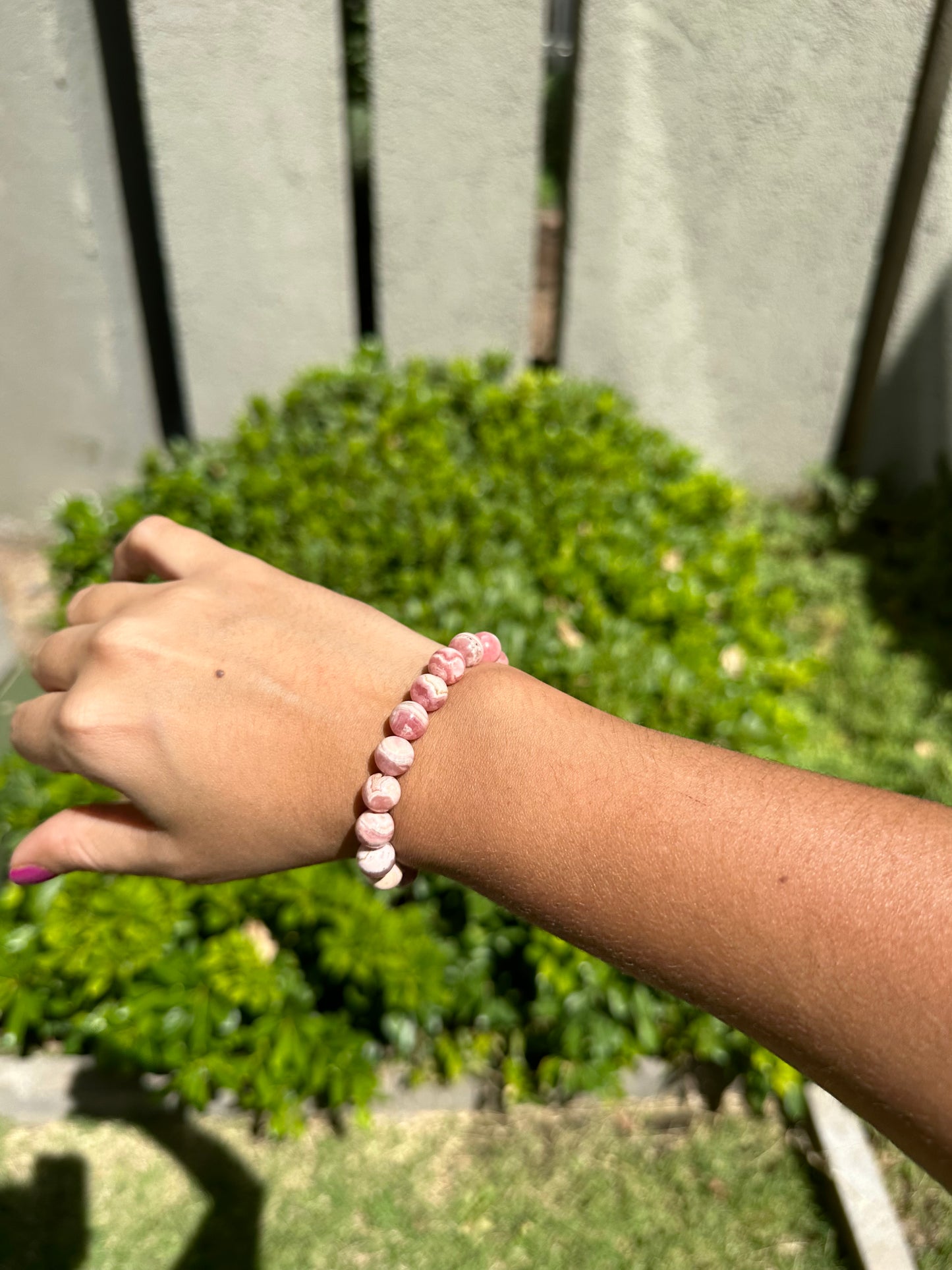 Rhodochrosite Bracelet - Friendship