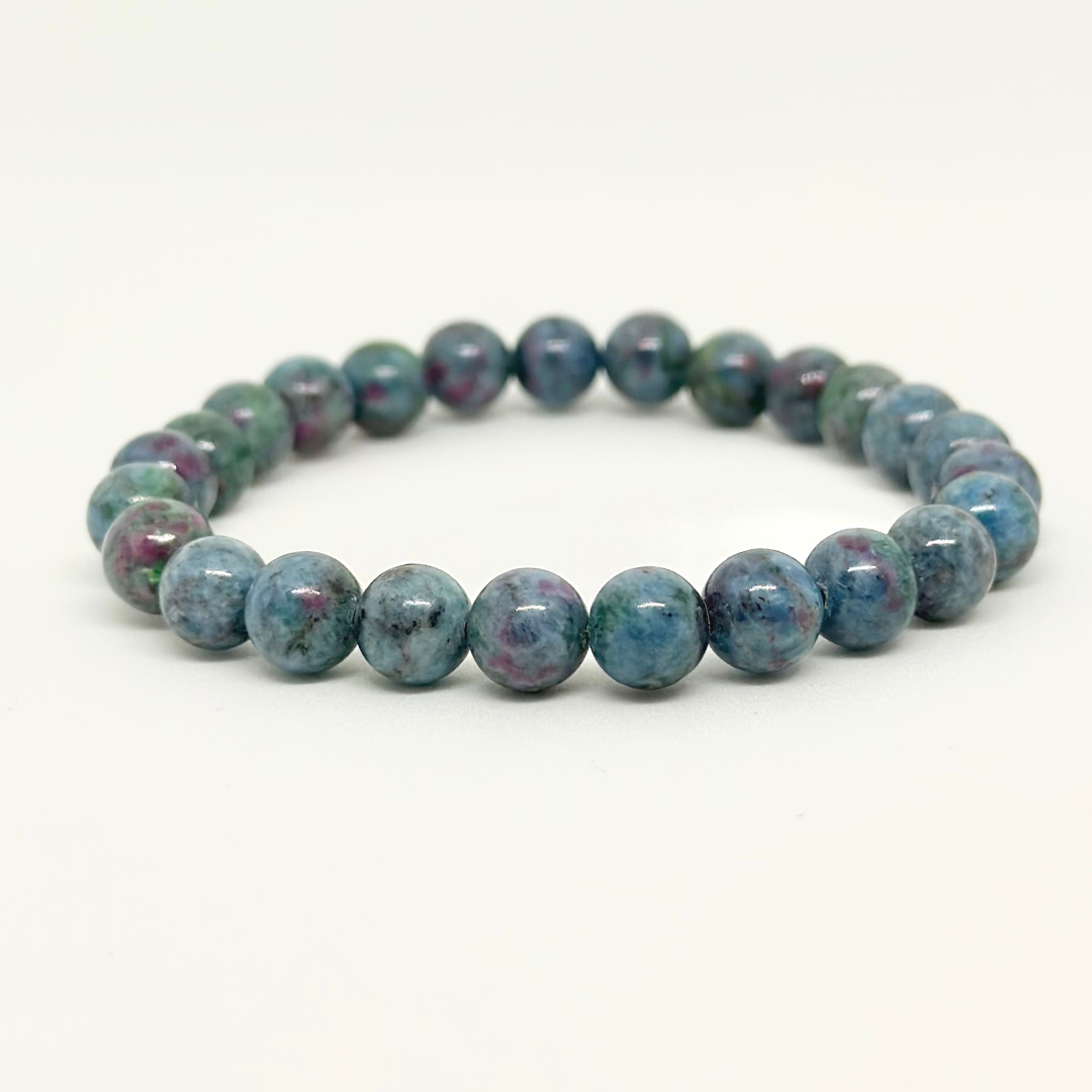 Ruby Zoisite Bracelet - Economic Success